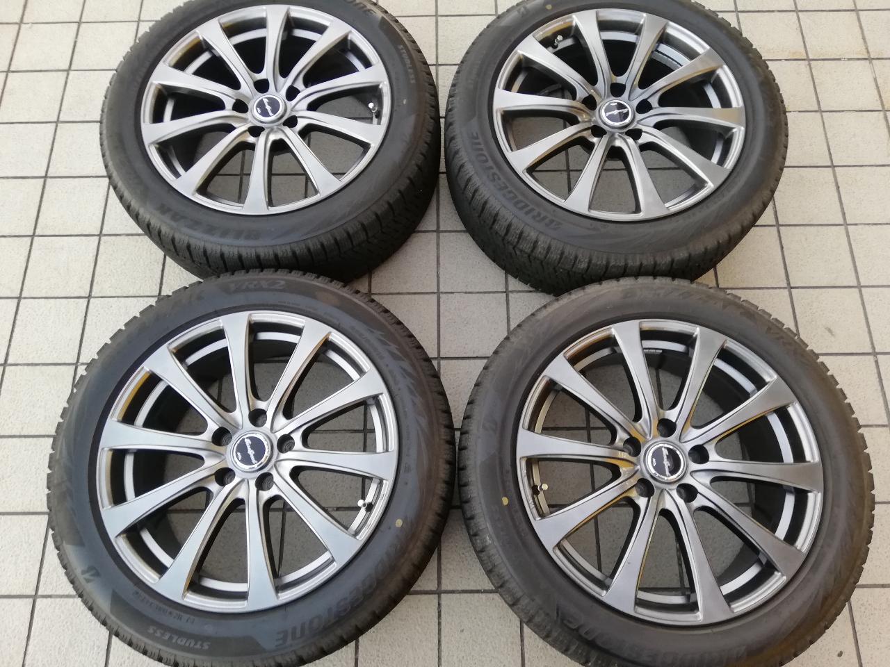 MARUKA SERVICEMANARAY SPORT EUROSPEED Spoke wheels + BRIDGESTONE VRX2 225 / 50R18 Manufactured in 2024