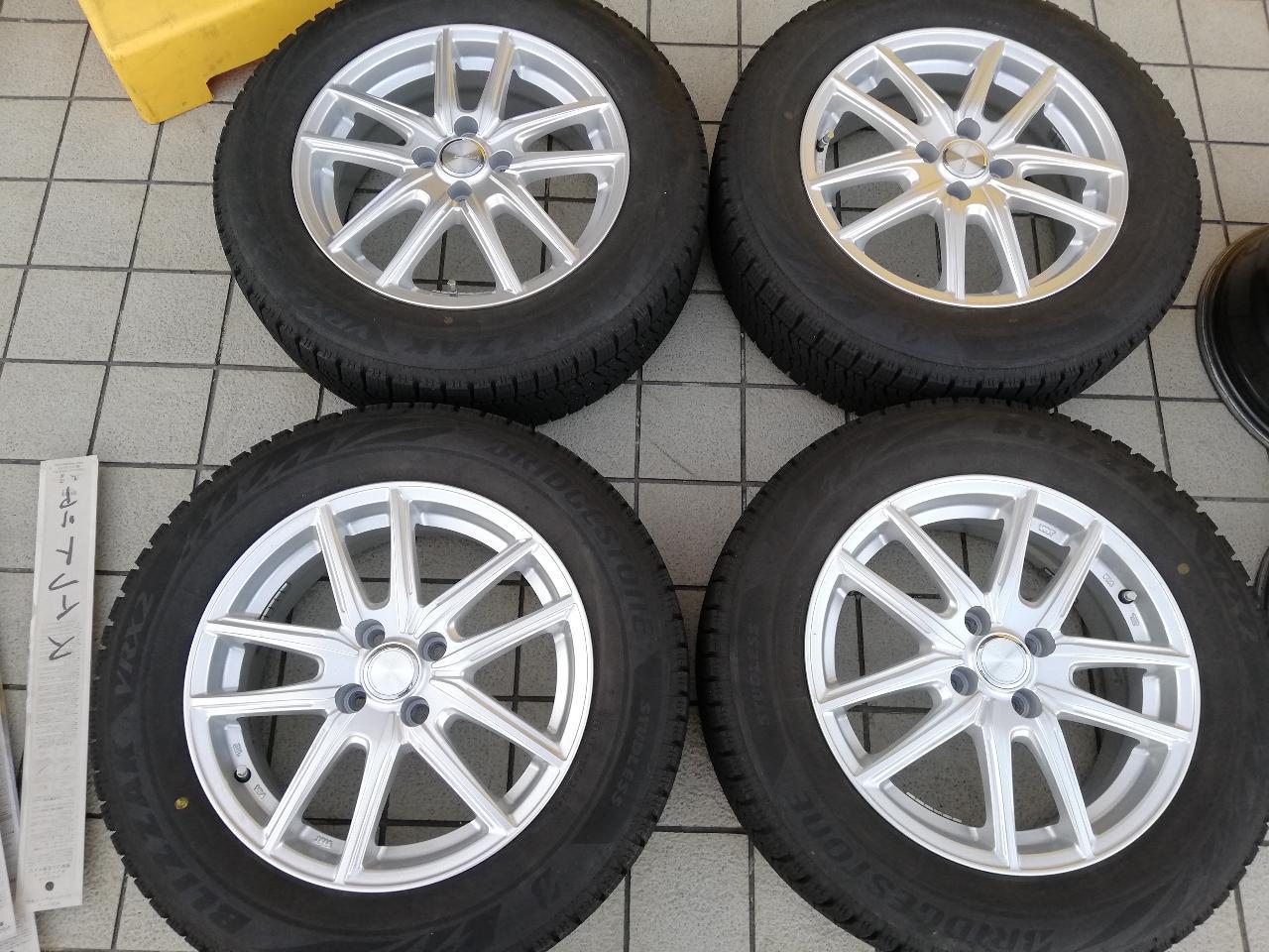 BRIDGESTONE ECOFORME + BRIDGESTONE VRX2 195 / 65R16