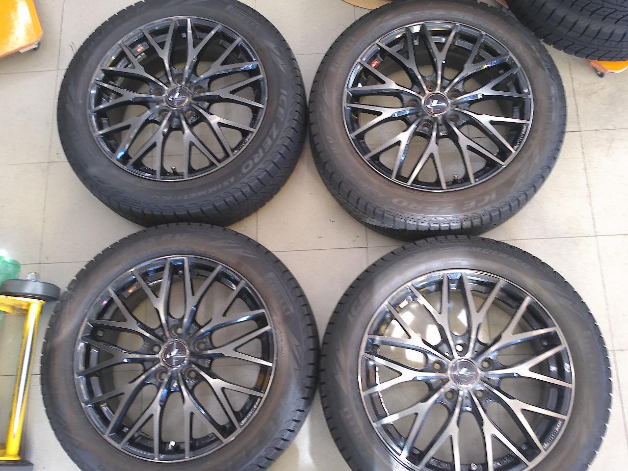 weds LEONIS MX + PIRELLI ICE ASIMETRICO