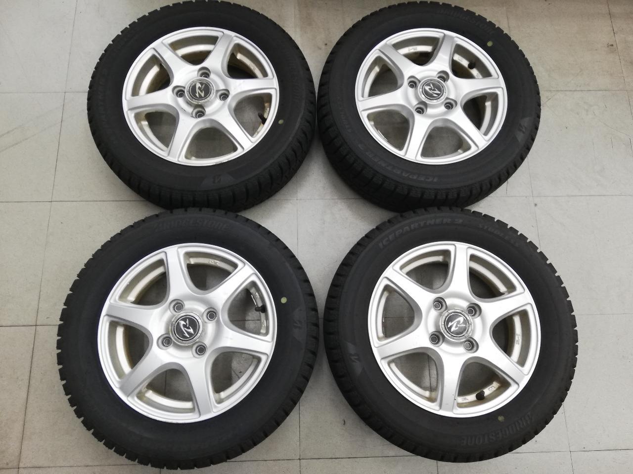 weds Treffer Spoke wheels + ICEPARTNER 2 155 / 65R13 Manufactured in 2024