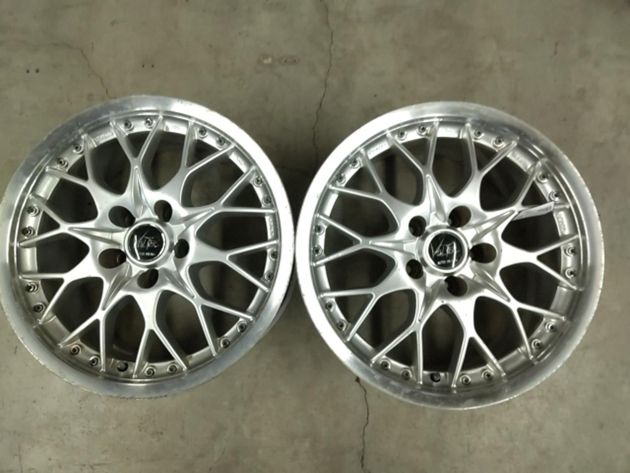 Wheels only, set of 2 INTER MILANO VOLTEC HYPER MESH