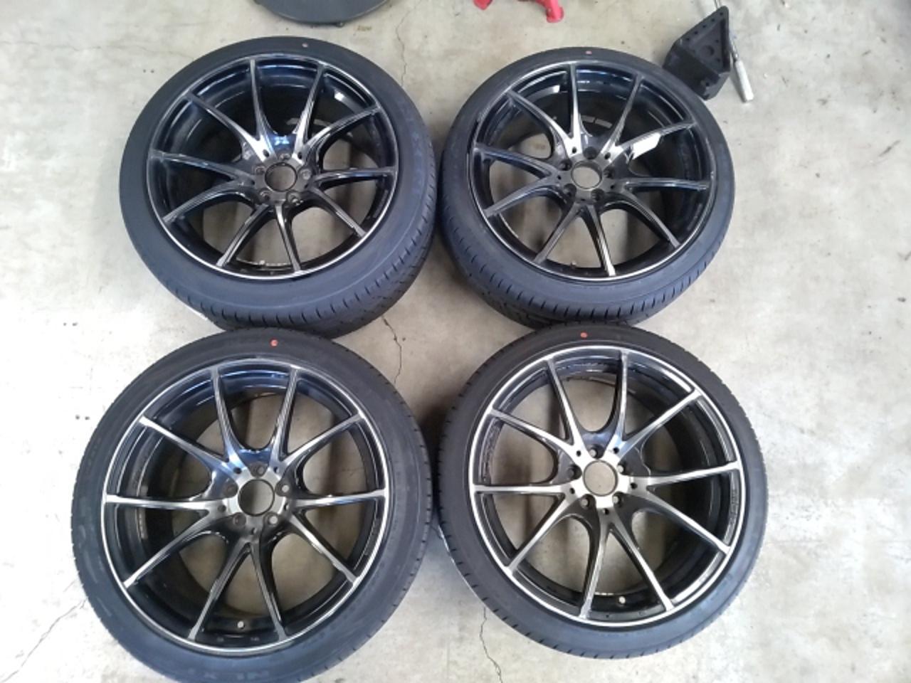 Brand new tires included!! Weds SPORT SA-10R +NEXENN’FERA SU1 Size difference