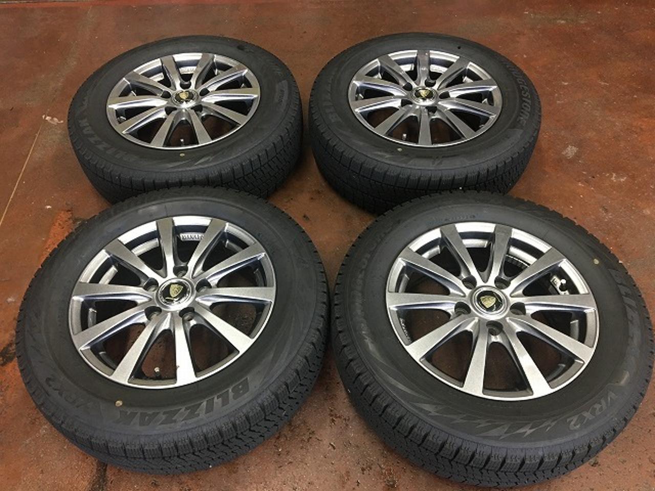 MARUKA SERVICE MANARAY SPORT EUROSPEED G10 + BRIDGESTONE BLIZZAK VRX2 195 / 65-15