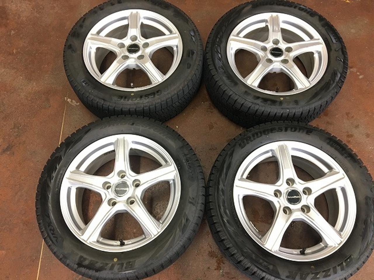 BRIDGESTONE BALMINUM VR5 + BRIDGESTONE BLIZZAK VRX2 205 / 55-16