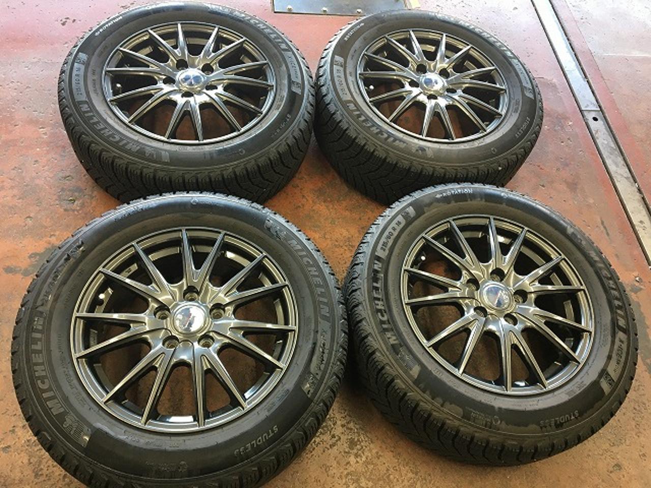 weds VELVA SPORT + MICHELIN X-ICE SNOW 215 / 60-16