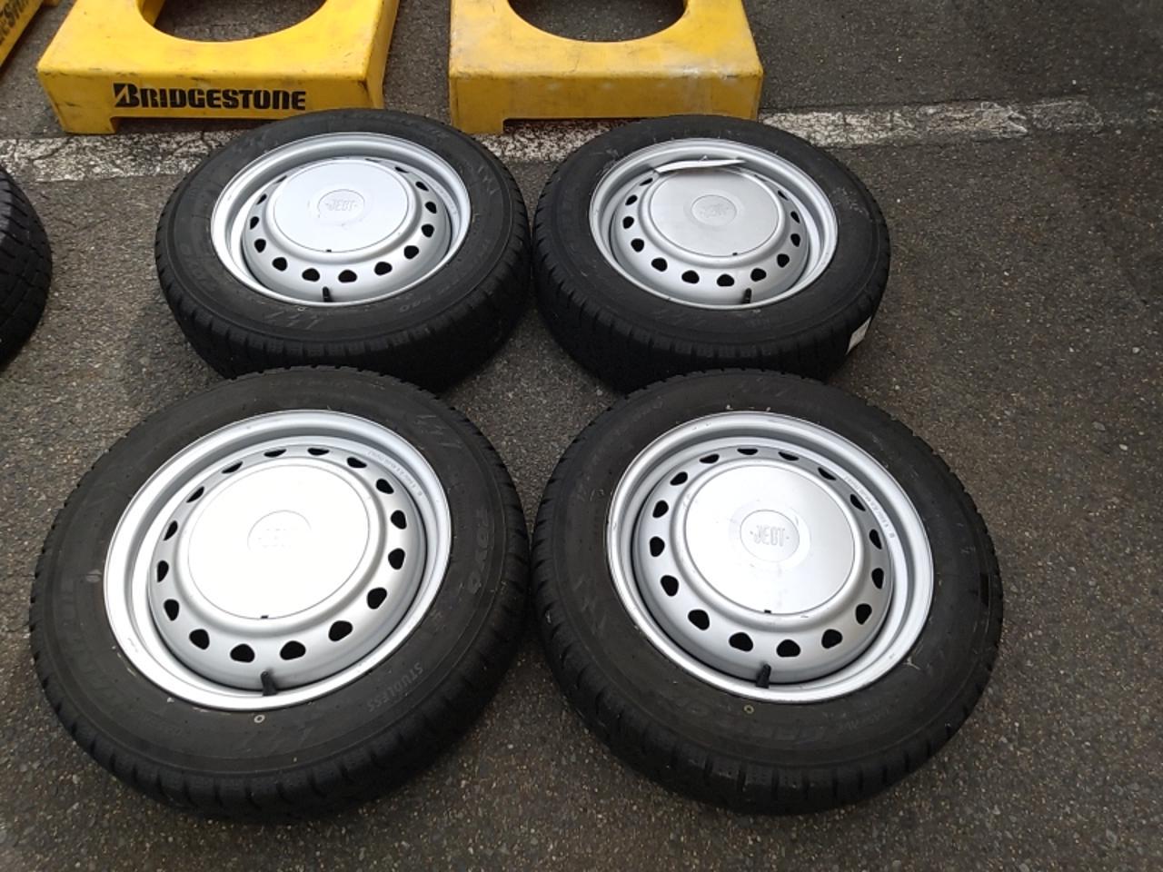 Aqua Fit and more!! BRIDGESTONE JECT Multi-PCD steel wheels + TOYO OBSERVE GARIT GIZ