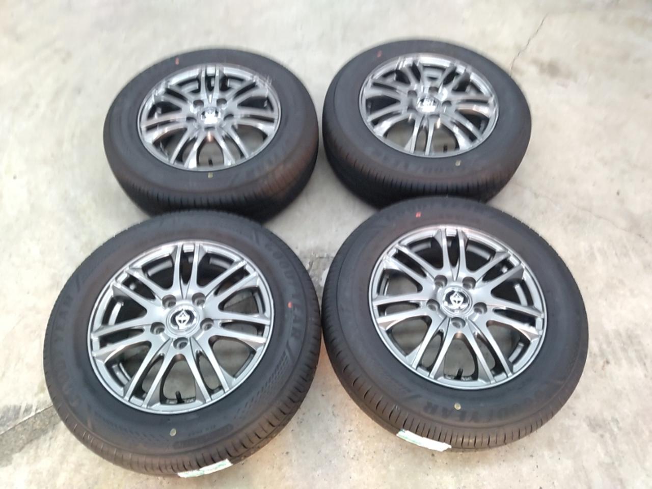Brand new tires manufactured in 2014!! weds VELVA ZS + GOODYEAR EfficientGrip ECO EG-02