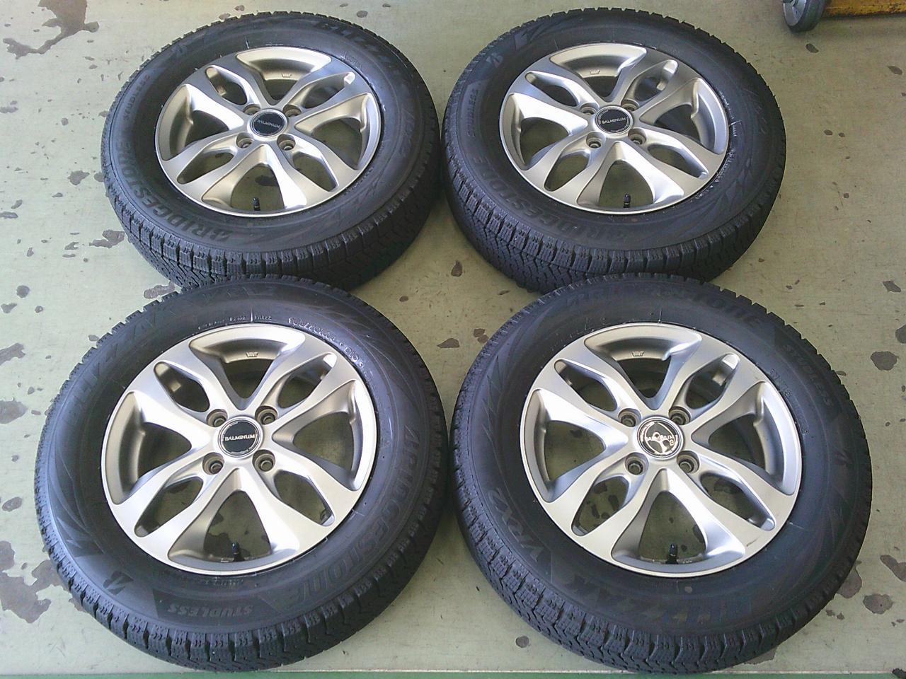 BRIDGESTONE BLIZZAK VRX2 + BRIDGESTONE BALMINUM DS-M