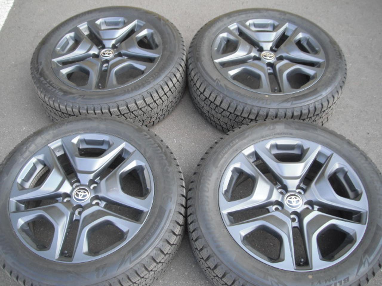 BRIDGESTONE BLIZZAK DM-V3 + Toyota 50 series RAV4 Adventure Late original aluminum wheel