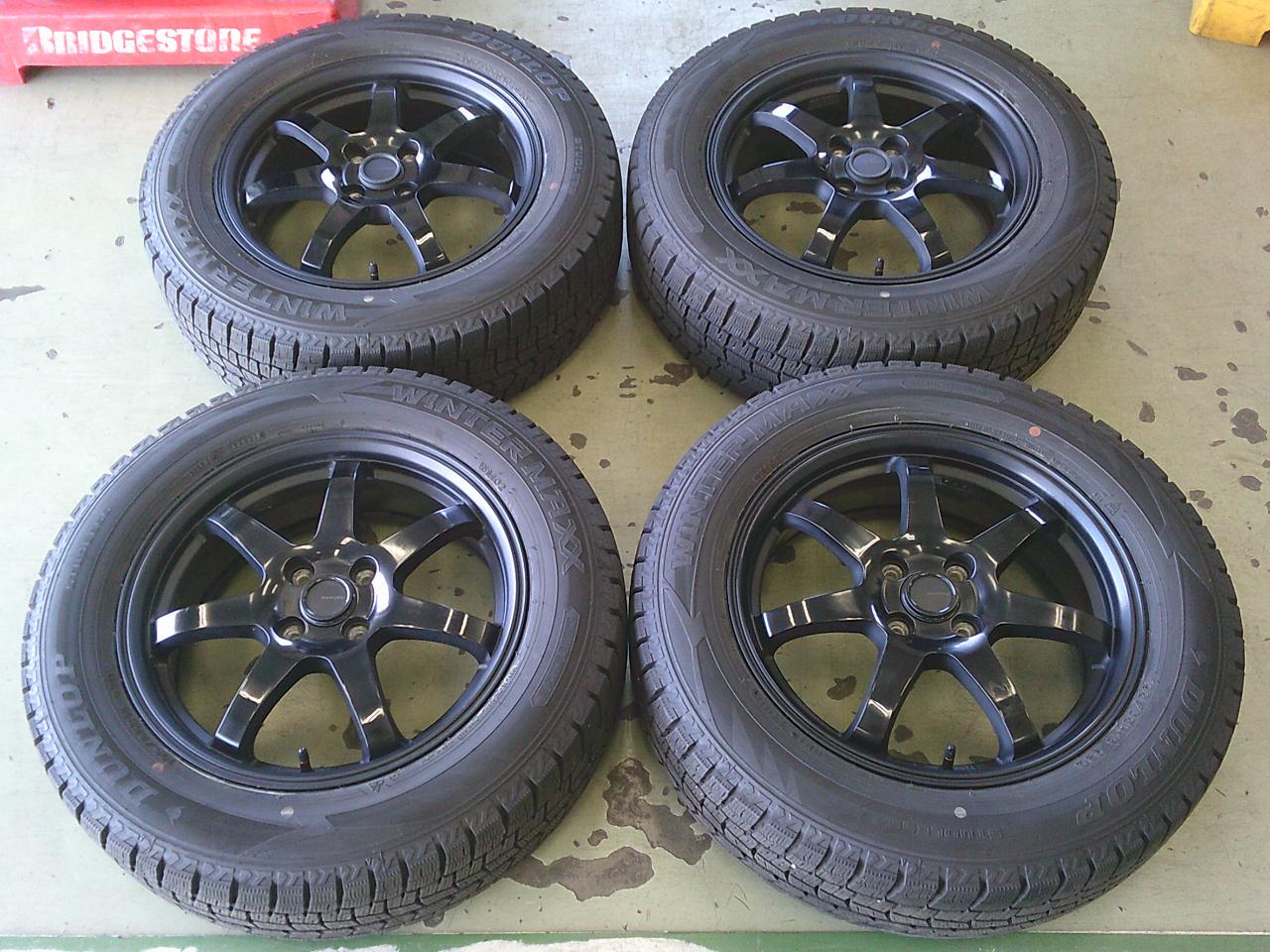 DUNLOP WINTERMAXX WM02 + HOT STUFF G.speed G-03