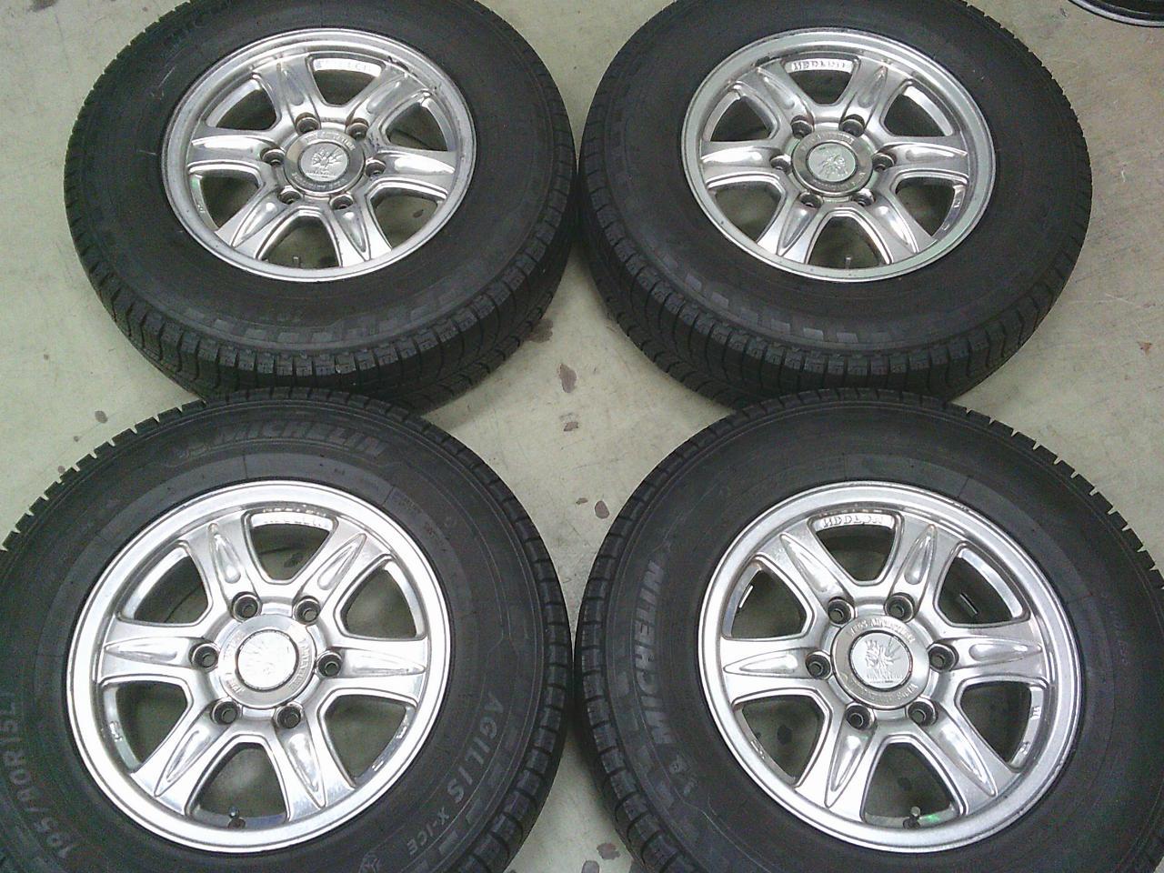 MICHELIN AGILIS X-ICE + weds KEELER G-GRAND
