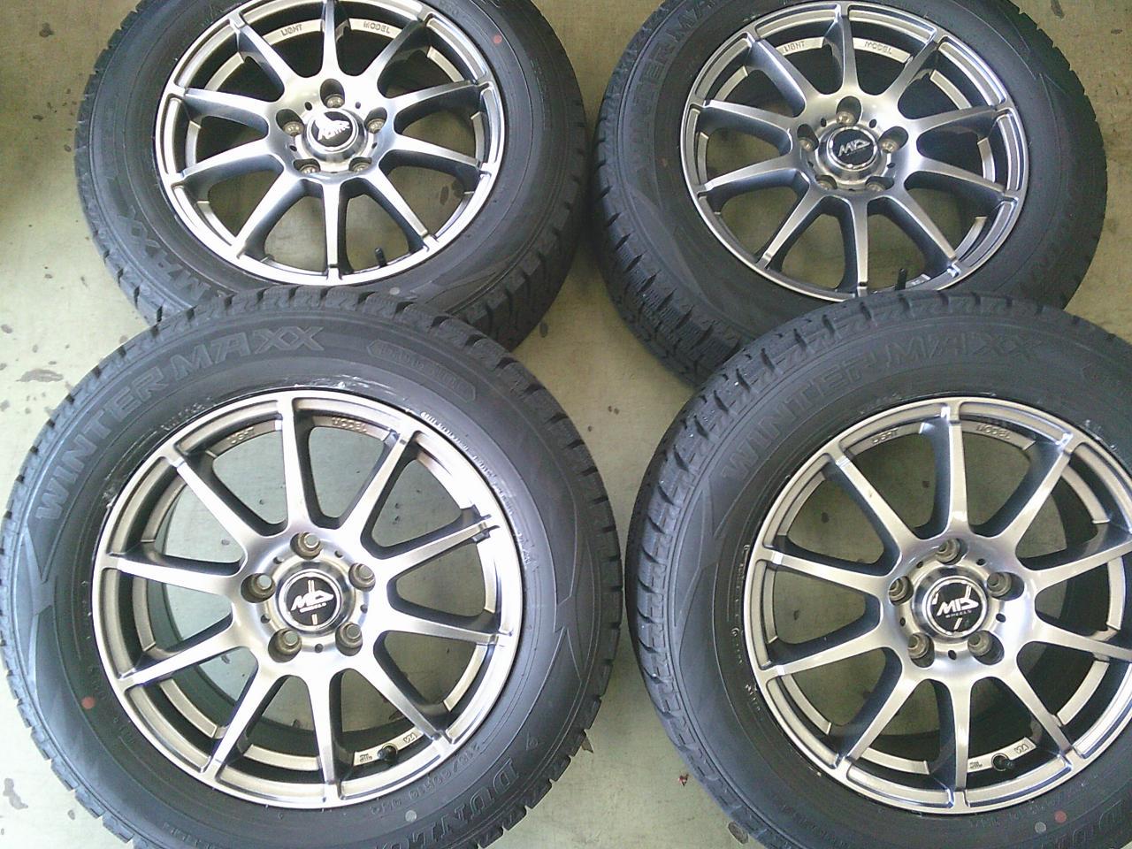 DUNLOP WINTERMAXX WM02 + A-TECH SCHNEIDER StaG