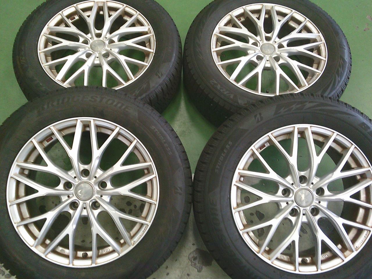 BRIDGESTONE BLIZZAK VRX2 + weds LEONIS MX