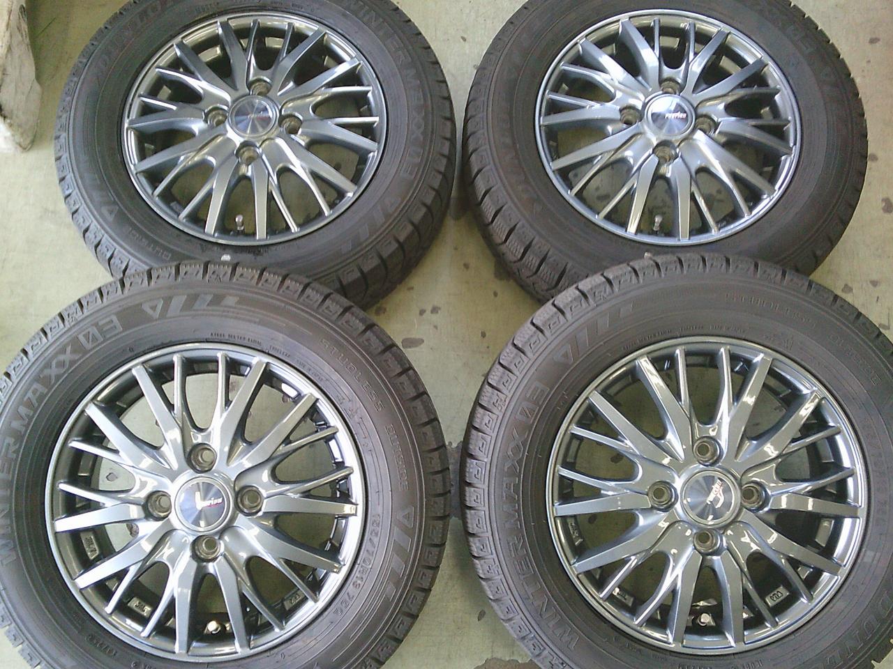 DUNLOP WINTERMAXX WM03 + weds ravrion RM01