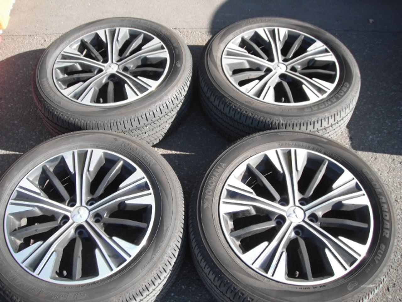 Mitsubishi Eclipse cross genuine wheel + YOKOHAMA GEOLANDAR SUV G055E