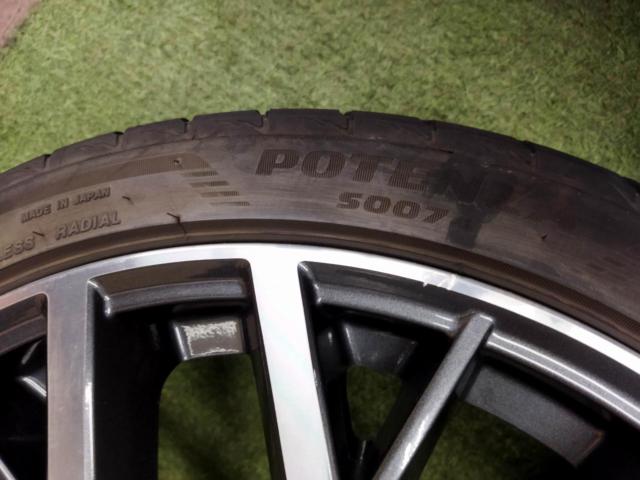 スバル純正 WRXSTI VAB TYPE-S+BRIDGESTONEPOTENZA S007A
