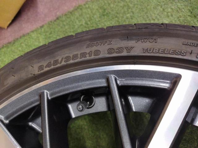 スバル純正 WRXSTI VAB TYPE-S+BRIDGESTONEPOTENZA S007A