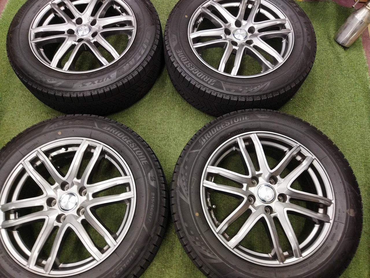 SG･E Spoke wheels + BRIDGESTONE BLIZZAK VRX3