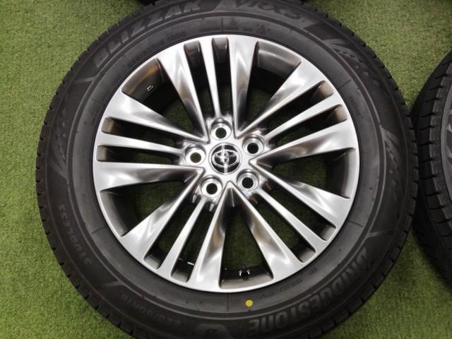 [120-5H] トヨタ アルファード/40系 (ハイブリッド) Zグレード 純正 + BRIDGESTONE BLIZZAK VRX3 225/60R18 2024年モデル