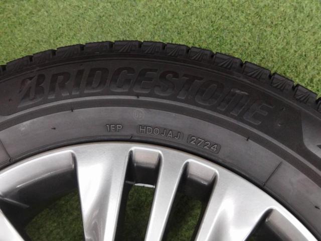 [120-5H] トヨタ アルファード/40系 (ハイブリッド) Zグレード 純正 + BRIDGESTONE BLIZZAK VRX3 225/60R18 2024年モデル