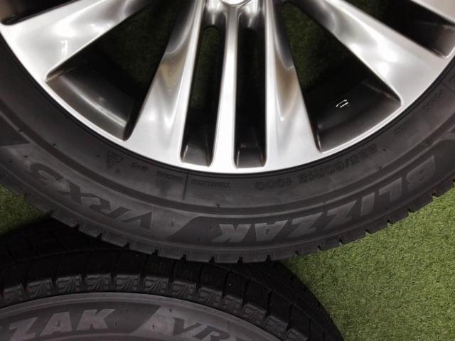 [120-5H] トヨタ アルファード/40系 (ハイブリッド) Zグレード 純正 + BRIDGESTONE BLIZZAK VRX3 225/60R18 2024年モデル