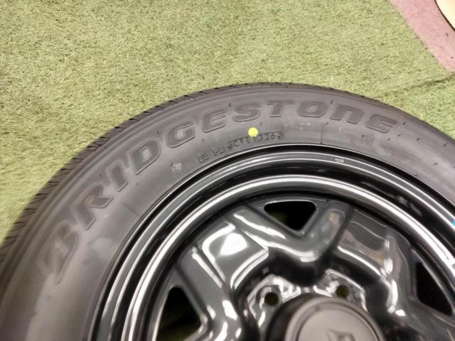 スズキ純正 ジムニー JB64 スチールホイール+BRIDGESTONE DUELER H/T