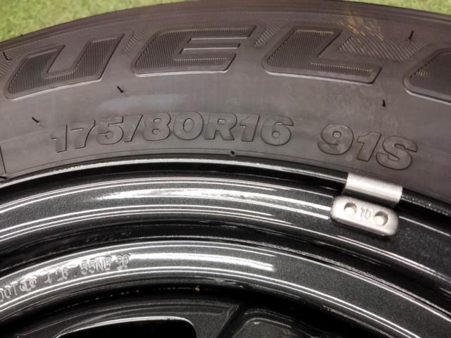 スズキ純正 ジムニー JB64 スチールホイール+BRIDGESTONE DUELER H/T