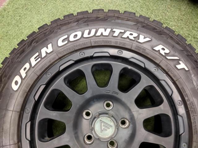 [114.3-5H] DELTA FORCE OVAL For DELICA D:5(MC前) + TOYO OPEN COUNTRY R/T 225/70R16 WL 2021年モデル