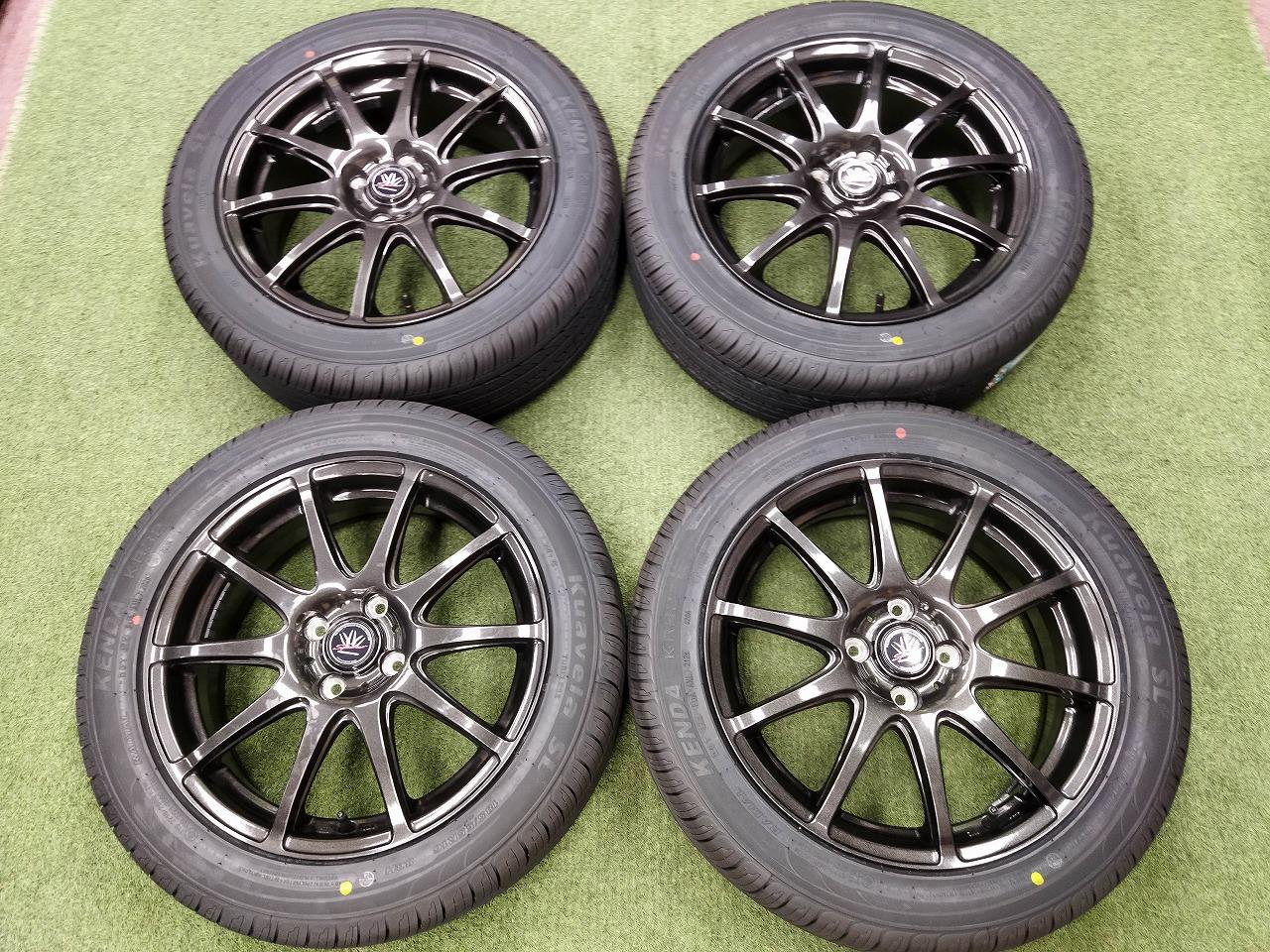 Compact 16-inch tire set with labels! 632 LOXARNY SPORT RS-10 + KENDA KUAVELA SL KR32 185 / 55R16 2026 model