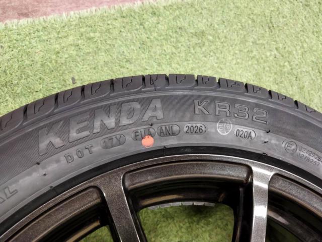 [4H] 【コンパクト16☆タイヤラベル付きセット!】 632 LOXARNY SPORT RS-10 + KENDA KUAVELA SL KR32 185/55R16 2026年モデル