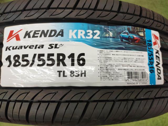 [4H] 【コンパクト16☆タイヤラベル付きセット!】 632 LOXARNY SPORT RS-10 + KENDA KUAVELA SL KR32 185/55R16 2026年モデル