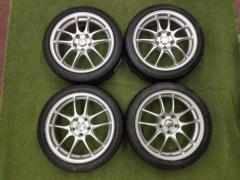 [114.3-5H] 【人気☆タイヤラベル付きセット!】 PerformanceLine PF01 + DUNLOP DIREZZA DZ102 205/45R17 2026年モデル