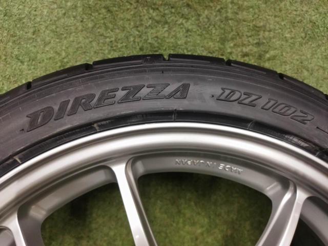 [114.3-5H] 【人気☆タイヤラベル付きセット!】 PerformanceLine PF01 + DUNLOP DIREZZA DZ102 205/45R17 2026年モデル