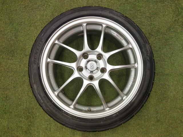 [114.3-5H] 【人気☆タイヤラベル付きセット!】 PerformanceLine PF01 + DUNLOP DIREZZA DZ102 205/45R17 2026年モデル
