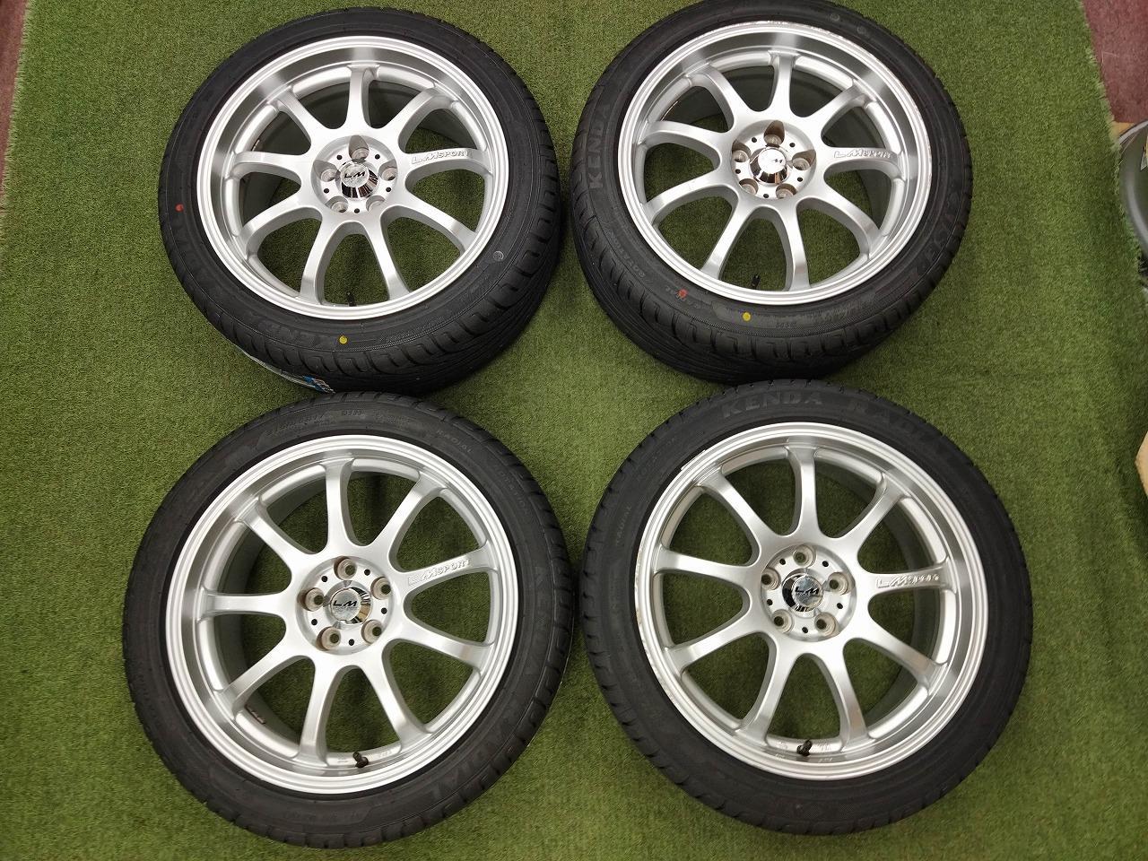 Set includes tire labels! LM SPORT FINAL + KENDA KAISER KR 20 215 / 45R17 2026 model