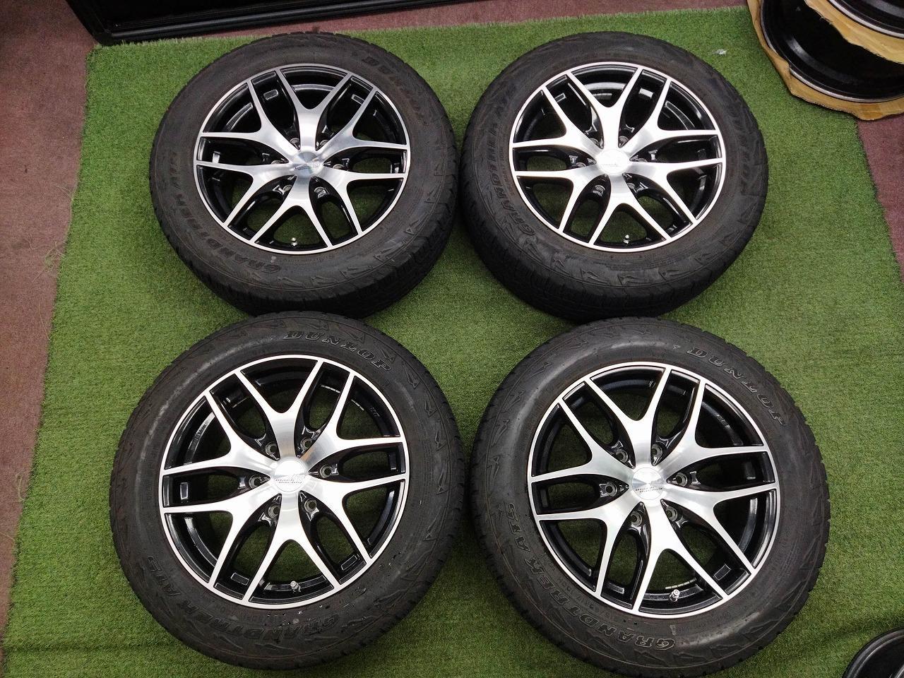 October's best deals! TWS Black Racing VS1 + DUNLOP GRANDTREK AT5 215 / 60R17 2020 model