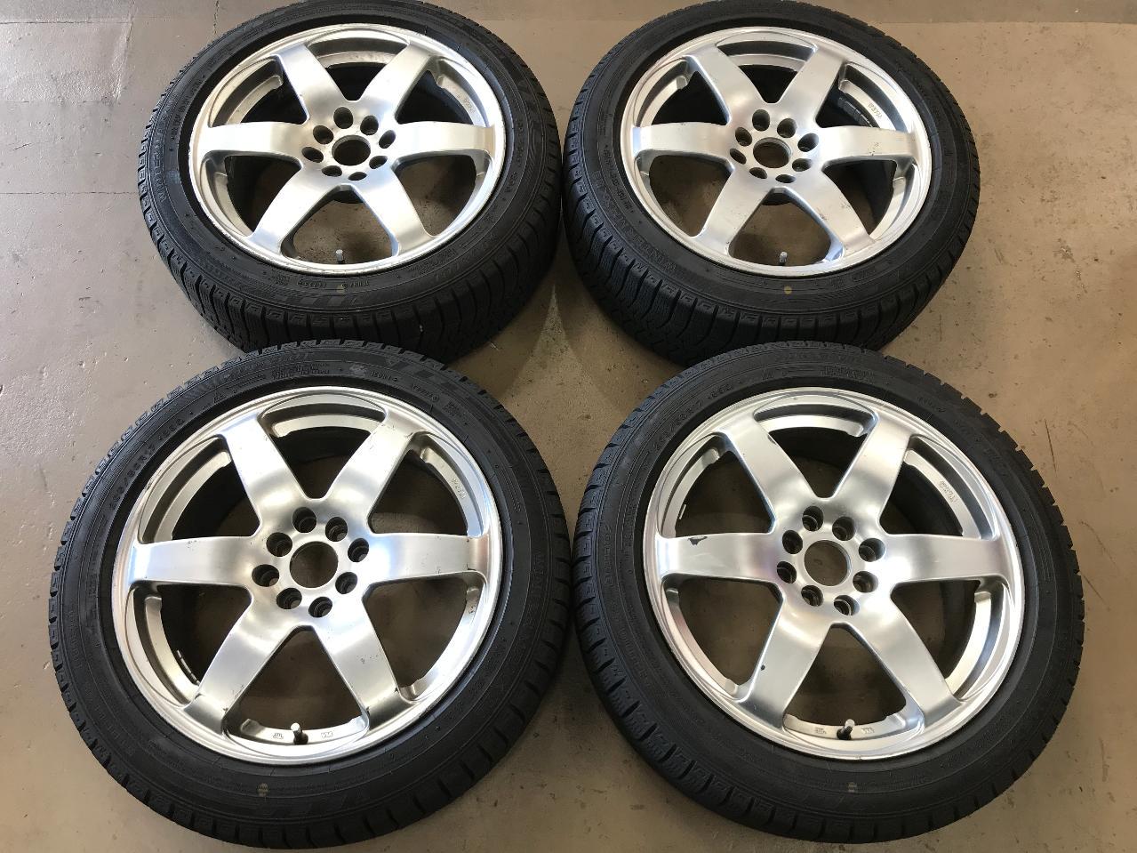 Note Aura Only size NAKAYAMA RACING SPORT Spoke wheels + DUNLOP WINTERMAXX 03