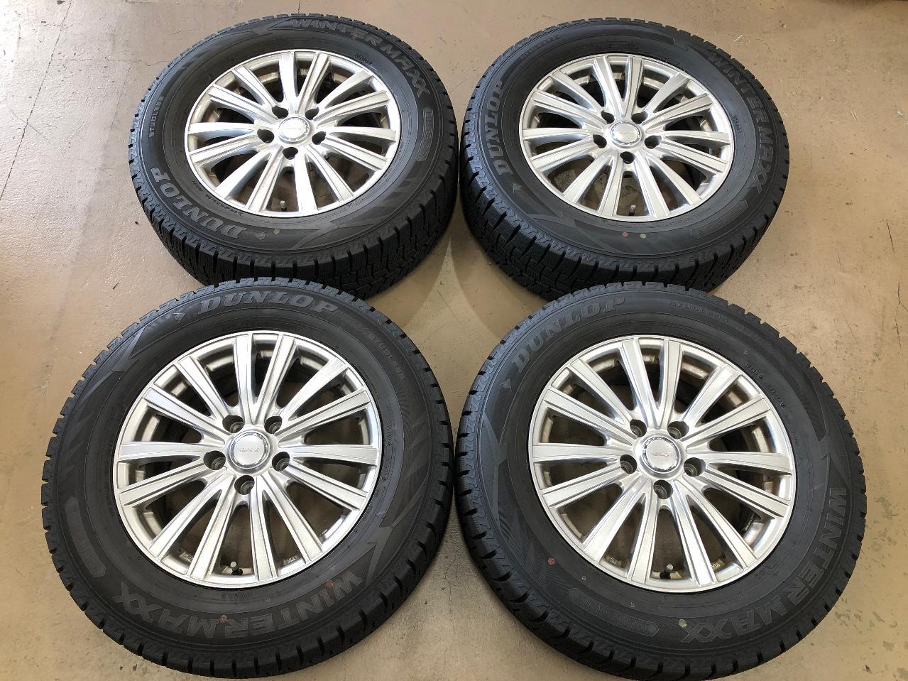 20 series 30 series Alphard / Vellfire weds VELVA TESALIA + DUNLOP WINTERMAXX WM02