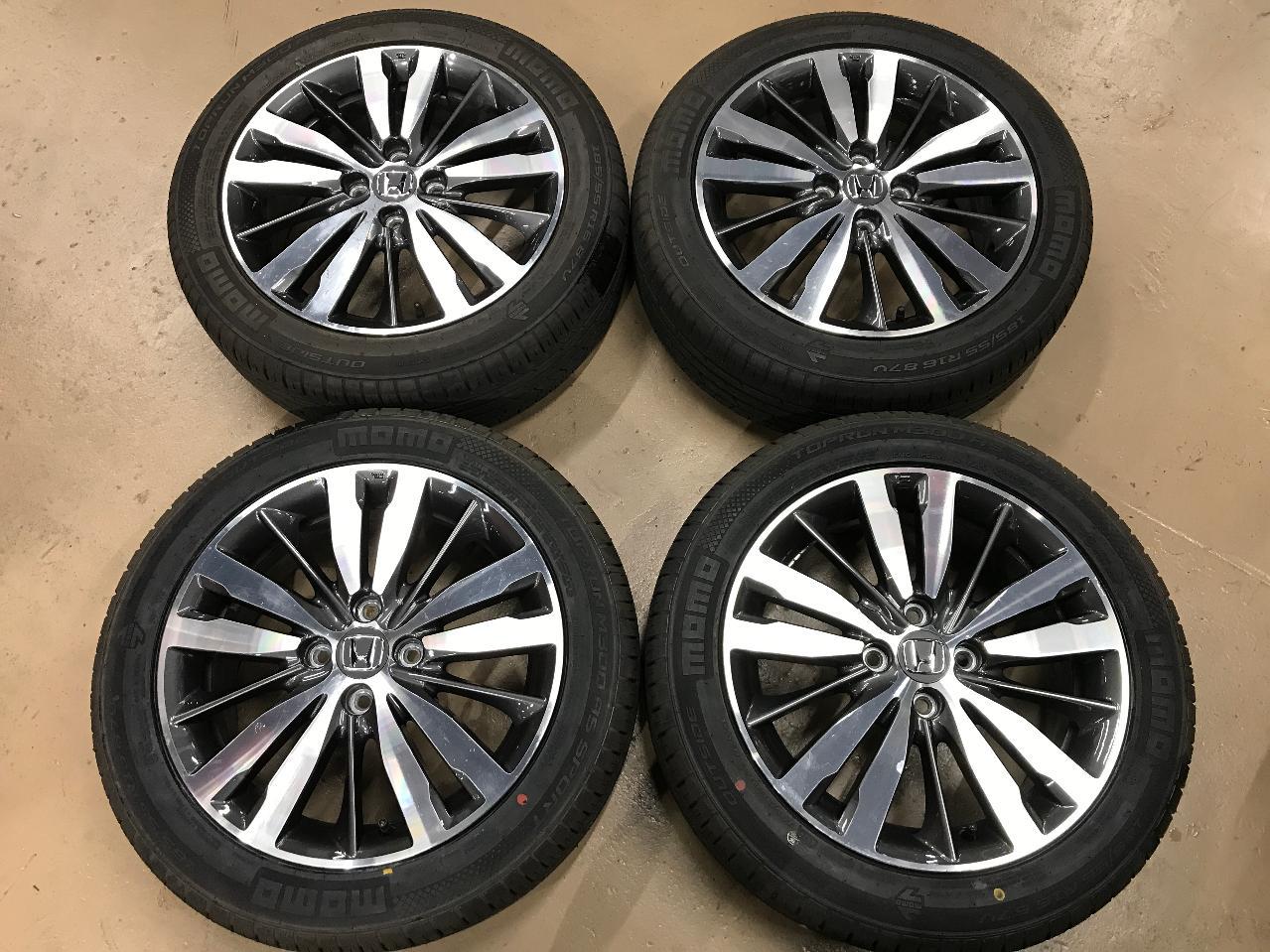 Honda genuine GK5 Fit RS Original wheel + MOMO TOPRUN M300 AS SPORT