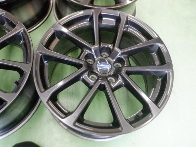 SUBARU
WRX
S4
GT-S late genuine
Gun Metal 10-spoke
Alloy Wheels