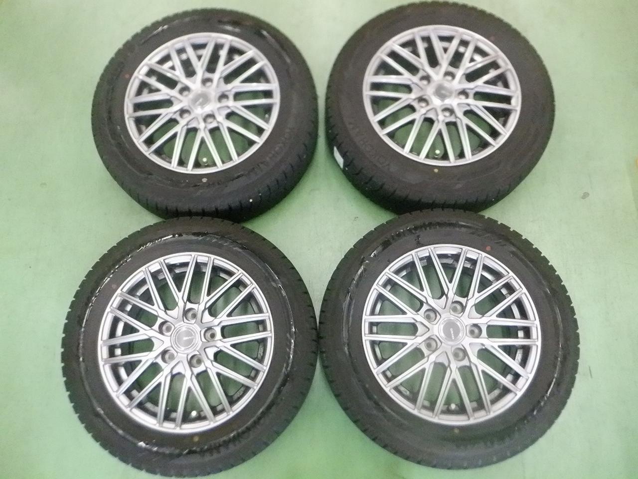 Used in a 2114.3-5H Freed! GRASS 20 spokes + YOKOHAMA ice GUARD iG60