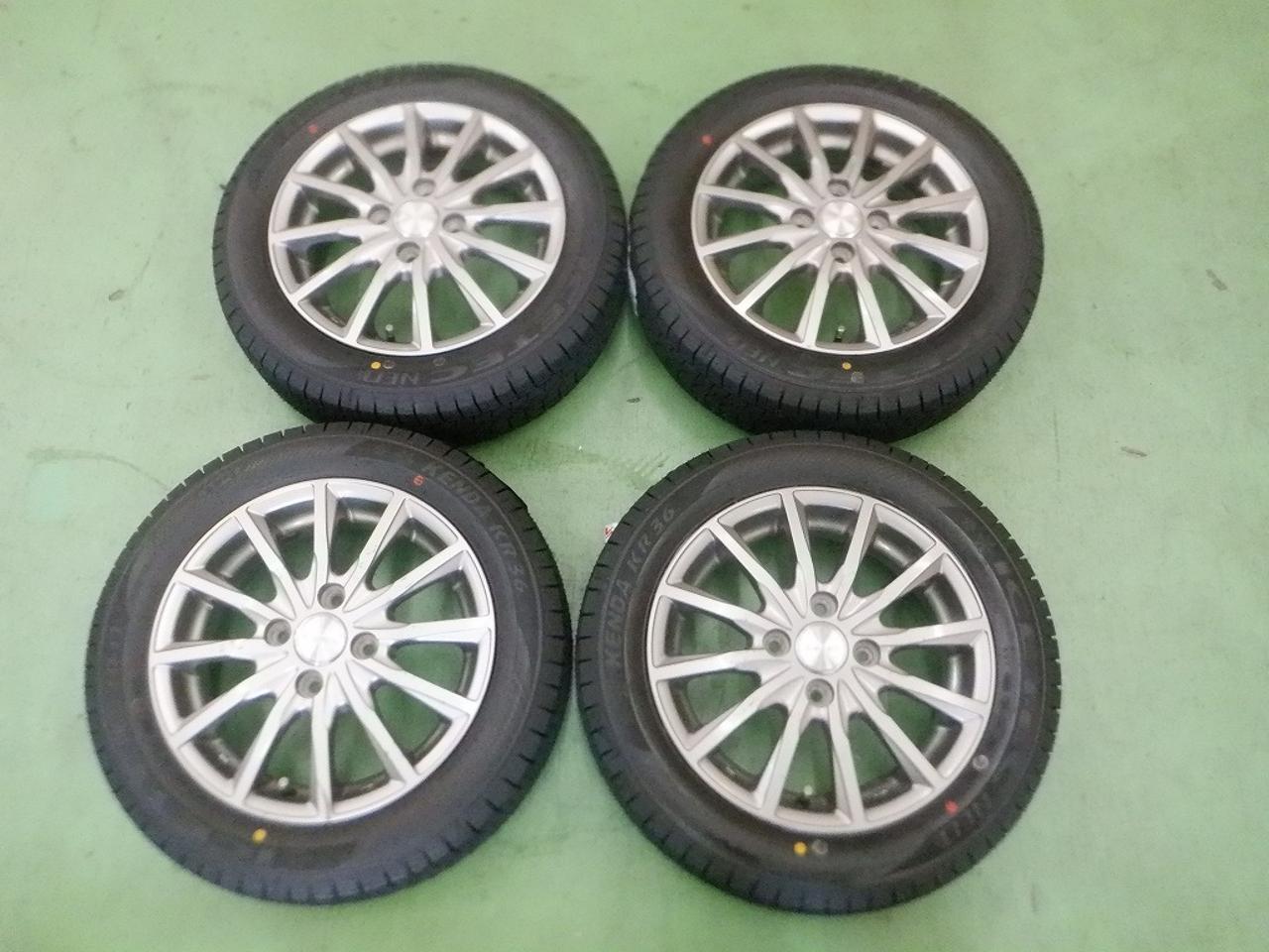 1AUTOBACS SEVEN LEBEN BL1 + KENDA KENDA KR36 155 / 65R14 75Q