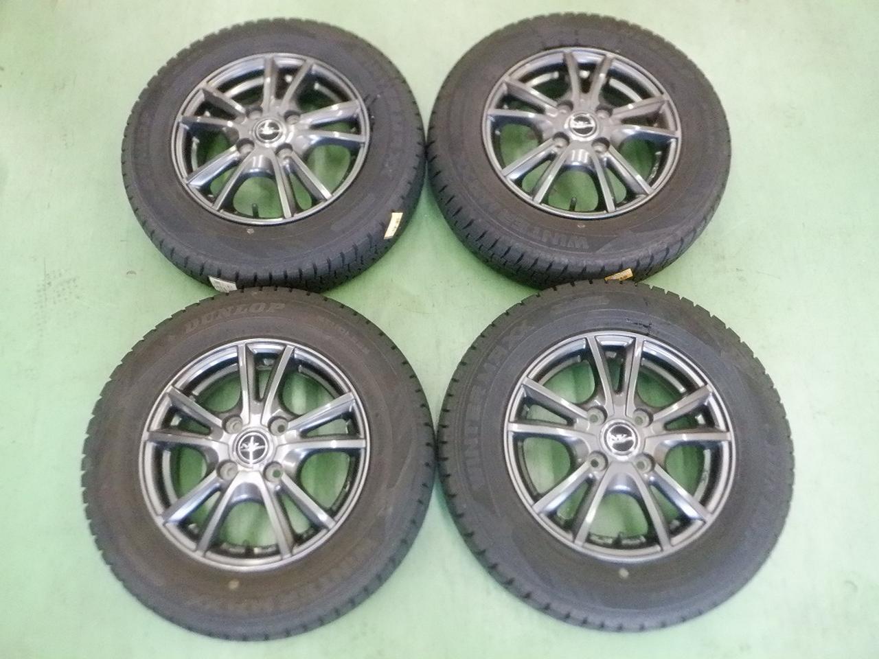 1weds NIRVANA Twin 5-spoke + DUNLOP WINTERMAXX WM02