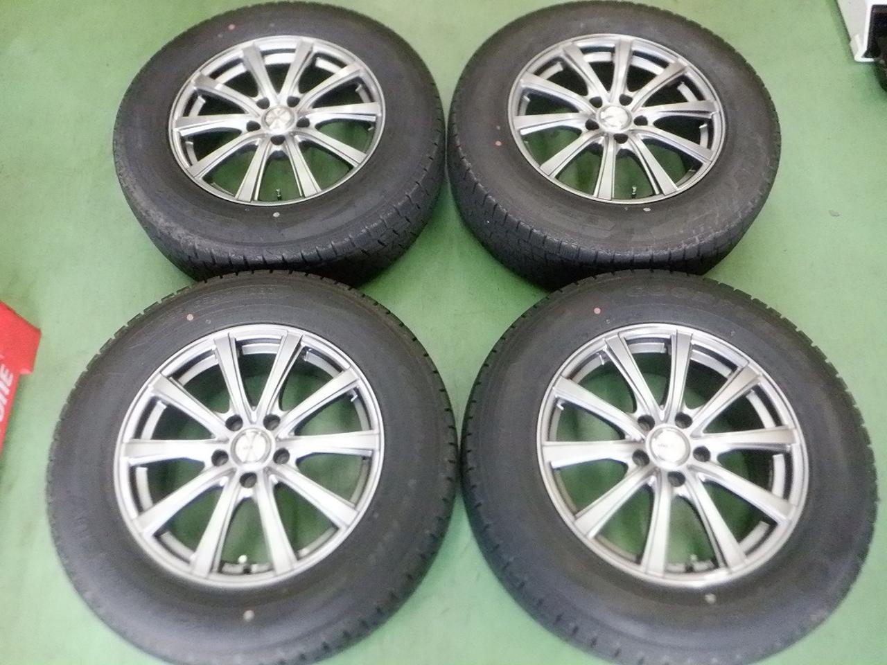 9BADX DOS 10-spoke + GOODYEAR ICE NAVI SUV