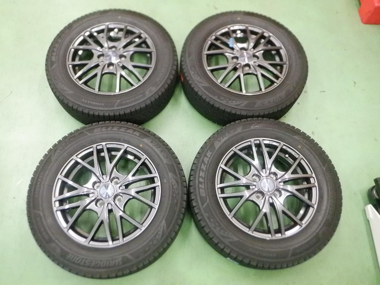 2weds ravrion Twin 8-spoke + BRIDGESTONE BLIZZAK VRX3