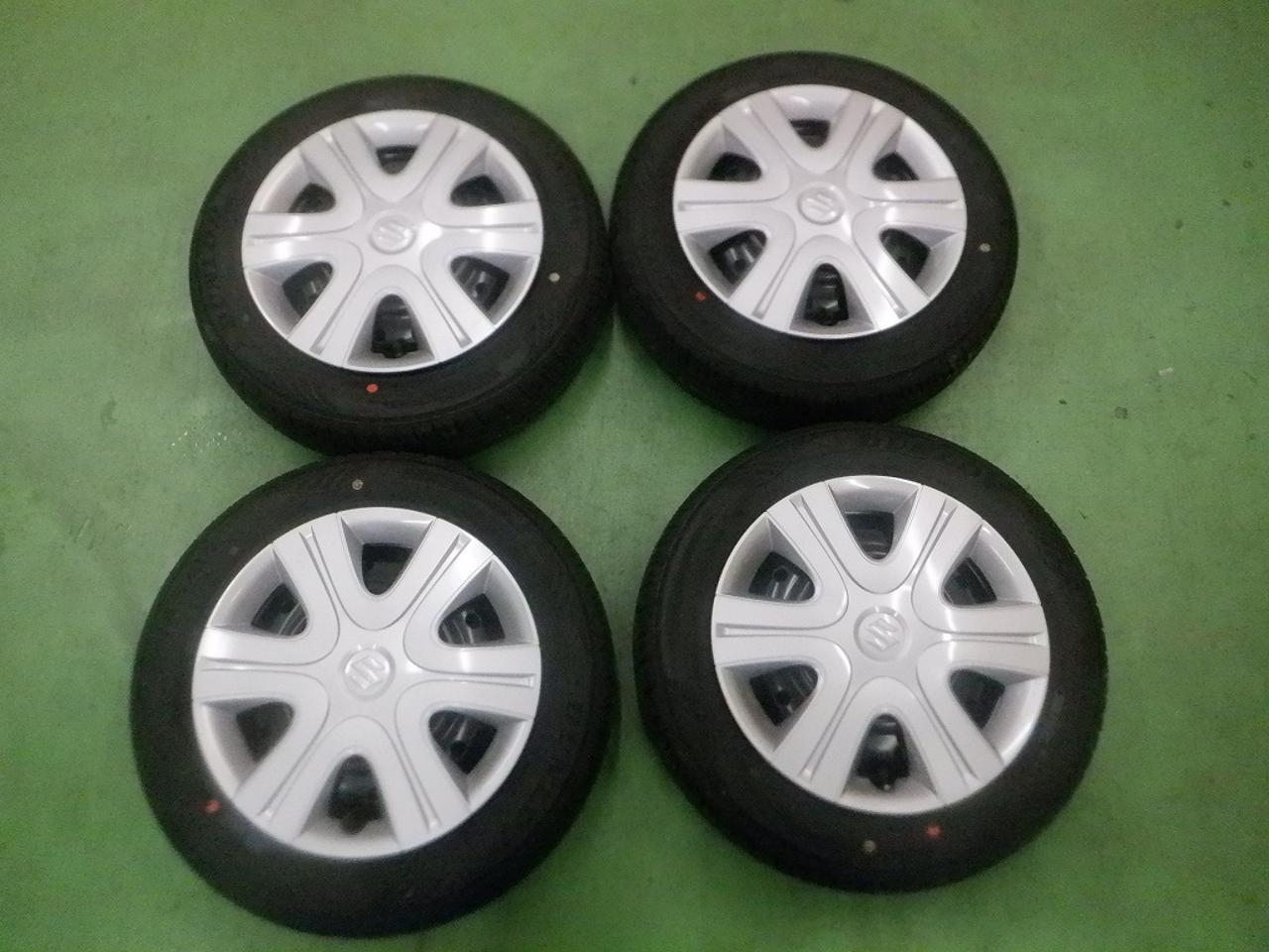 1 Suzuki genuine Spacia MK94S genuine steel wheels + DUNLOP DUNLOP ENASAVE EC350 +