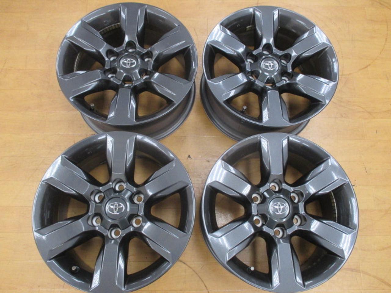 Toyota original Land Cruiser Prado / 150 system Medium term TX Argent cross Original wheel For use with winter tires or for other purposes.