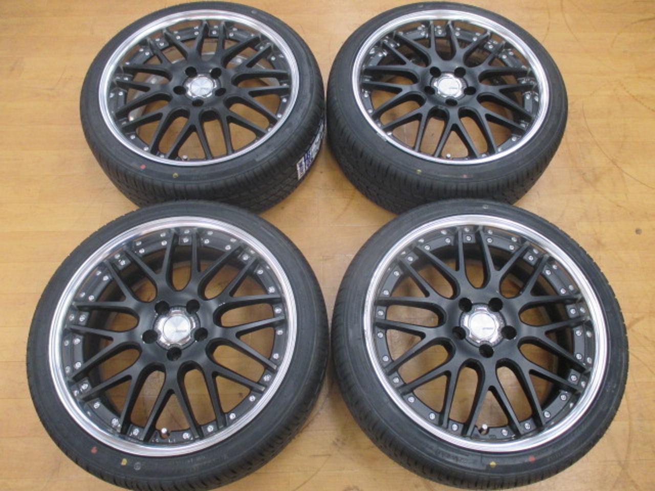 WORK LANVEC LM1 + ZEETEX HP6000 ECO Classic mesh wheels!! With new tires