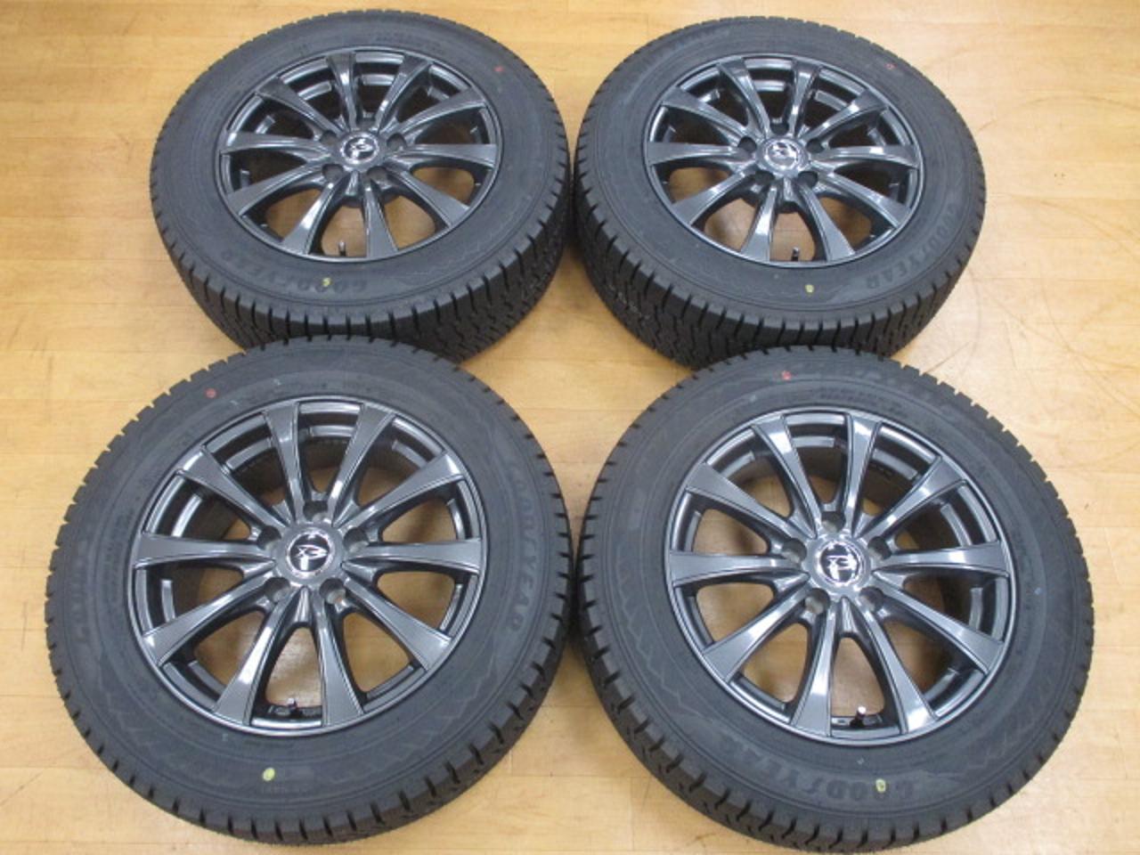 HOT STUFF Exsteer PLUS Gun Black + GOODYEAR ICE NAVI 8 Balance adjusted With new tires