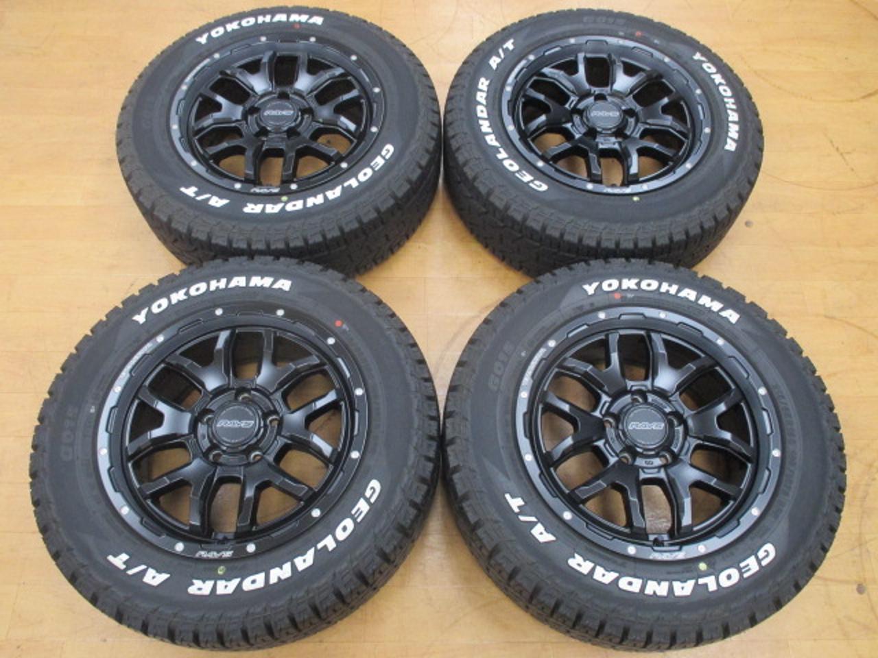 RAYS TEAM DAYTONA F6 BOOST + YOKOHAMA GEOLANDAR A / T G015 A rugged, robust design!!